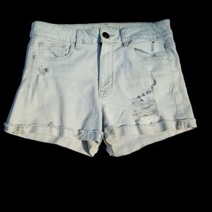 American Eagle hi-rise shortie shorts